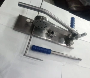 Placa de prensa de hueso grande placa dobladora acero inoxidable - Imagen 1 de 3