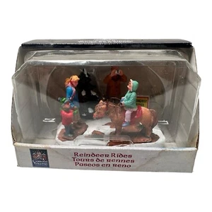 Lemax Coventry Cove "Rentierfahrten" Tischakzente Weihnachtsdorf - Bild 1 von 6