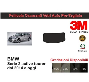 pellicola oscurante vetri bmw serie 2 active tourer dal 2014 ad oggi kit lunotto - Imagen 1 de 1
