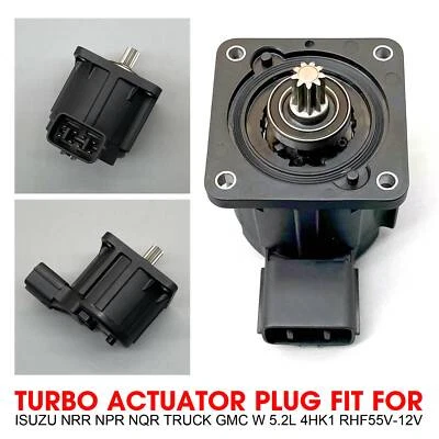 Turbo Actuator Plug Fits For Isuzu NRR NPR NQR Truck GMC W 5.2L 4HK1 RHF55V-12V - Bild 1 von 4