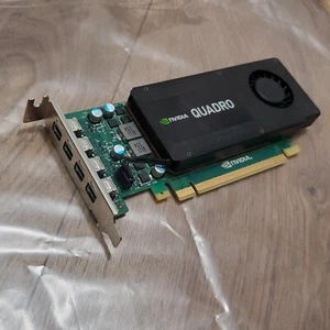 Nvidia Quadro K1200 4GB GDDR5 4x MiniDP Low pro. Video Card 699-5G200 846583-001 - Picture 1 of 6