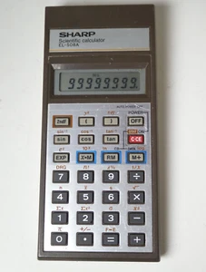 Vintage 1982 SHARP Japan EL 508A Scientific Vintage Calculator [Working] - Picture 1 of 5