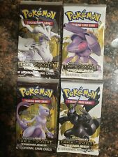 4x Pokemon Black and White LEGENDARY TREASURES Booster Packs Factory Sealed.