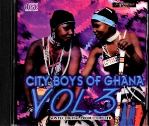 CITY BOYS OF GHANA. Vol. 3. Ghana. CD. Sonic 52. Like New - Picture 1 of 2