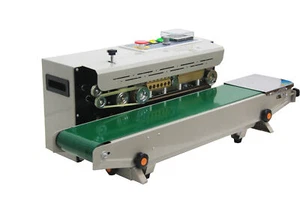 Automatic Continuous Sealing Machine Plastic Bag Band Sealer High Quality - Picture 1 of 9