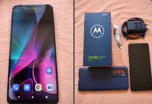 Motorola Moto G200 5G - 128Go - Bleu Nuit (Déverrouillé/Débloqué) (Dual SIM) - Photo 1 sur 4