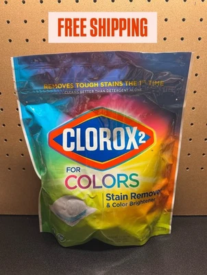 Clorox 2 для удаления пятен цвет осветлитель 40 штук капсулы чистое белье - Изображение 1 из 2