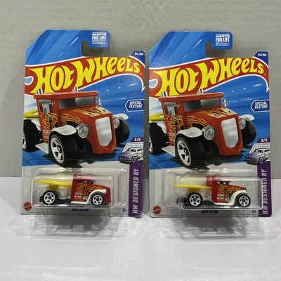 Hot Wheels 2025 Lote de (2) Gotta Go Rojo (84/250) HW Diseñado por Mainline  Foto 1 de 4