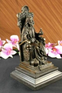 Valli Jesus of Nazareth Christ Christianity Bronze Marble Sculpture Statue Gift - Picture 1 of 12