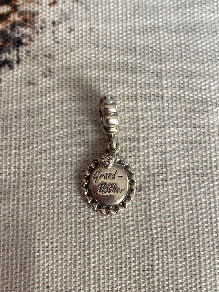 Pandora charm La Mia Nonna 791128CZ Grandmother Dangle - Immagine 1 di 4