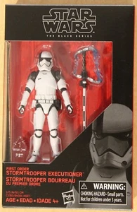 STAR WARS FIRST ORDER STORMTROOPER EXECUTIONER 3.75 BLACK SERIES - Picture 1 of 2