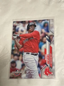 2020 Topps Opening Day Rafael Devers Boston Red Sox - Picture 1 of 1
