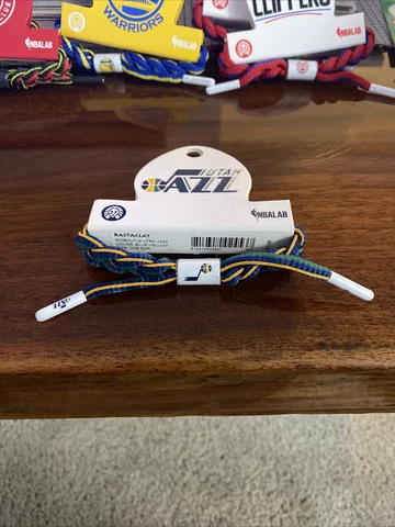 Utah Jazz Rastaclat Signature bracelet NEW IN PACKAGE NBA 2021 Christmas Cover
