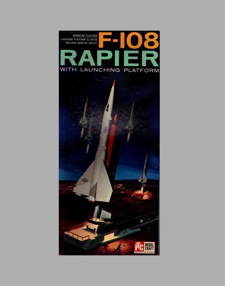 PÓSTER!!!  ITC F-108 RAPIER BOX ART Foto 1 de 1