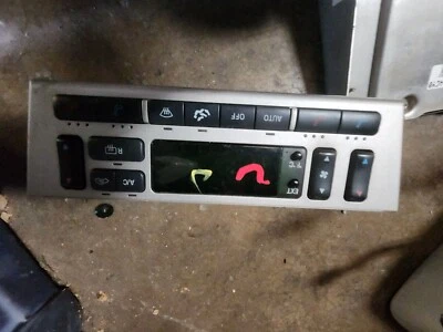 Interruptor de control de calefacción de aire acondicionado Lincoln LS 2003 2004 2005 2006 3W4H-18C612-BJ Foto 1 de 2