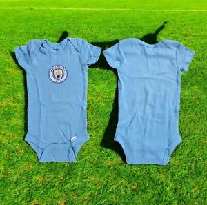 Manchester City Baby Bodysuit Cotton.New - Picture 1 of 3