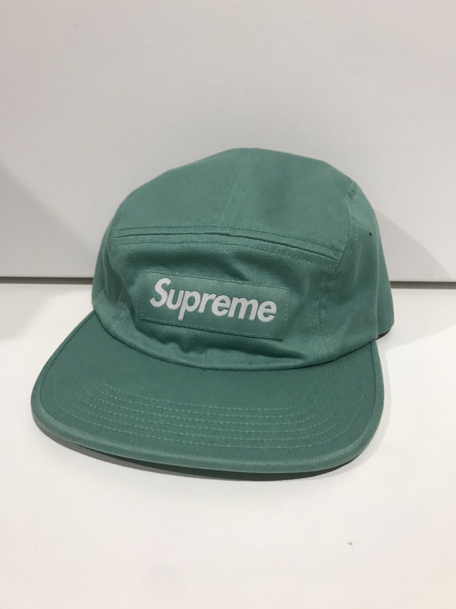 Supreme Liberty Rose 切りかけ Camp Cap ブルー