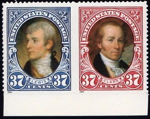 Scott #3856 Lewis & Clark Horizontal Strip (Pair) of Stamps - MNH - Picture 1 of 1