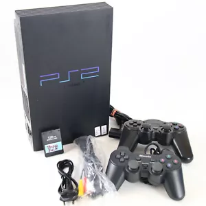 Sony PS2 Playstation 2 Fat Konsole Chip Modbo 2.1 Zubehörpaket Controller Memory - Bild 1 von 6