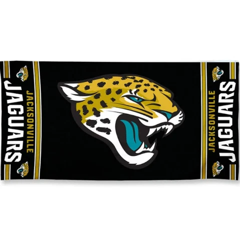NFL Jacksonville Jaguars Wincraft Fiber Reactive 30" X 60" Beach Pool Dorm Towel Cover