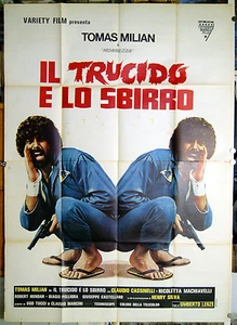 manifesto 4F film IL TRUCIDO E LO SBIRRO Tomas Milian Umberto Lenzi 1976 - Picture 1 of 1
