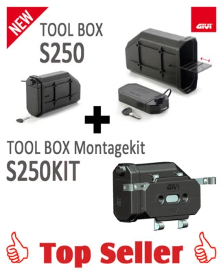 GIVI S250 Tool Box (borsa attrezzi) incluso il kit di montaggio S250KIT - Immagine 1 di 4