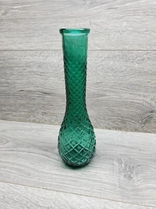 Vtg Emerald Green Bud Vase 9" Tall Vase By Hoosier?  - Picture 1 of 5