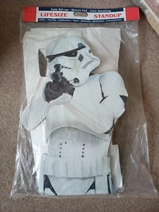 Stormtrooper 1993 Star Wars Life-size Cardboard Cutout Stand Up Display - Picture 1 of 11