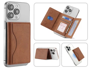 Portatarjetas Magnético Triple Cartera Compatible Magsafe para Apple iPhone 15/14 - Imagen 1 de 11
