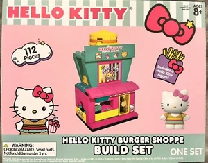 Sanrio Hello Kitty & Friends Burger Shoppe Shop Store Block Build Set  w Figure - Picture 1 of 5