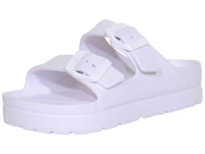 Mia Kids Little/Big Girl's Little-Kiana Sandals Flatform Shoes White - Picture 1 of 48