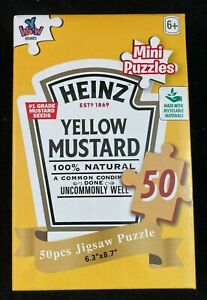 Heinz - Yellow Mustard - 50 Piece Jigsaw Puzzle - 6.3" x 8.7"