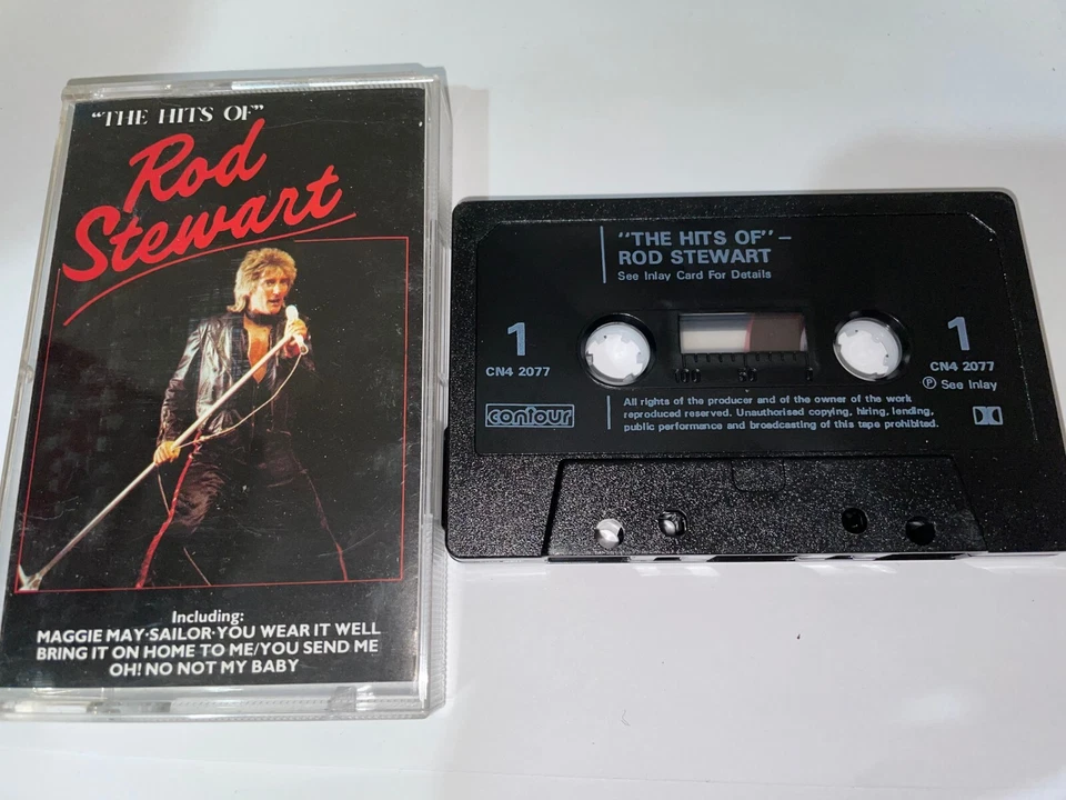 The Hits Of Rod Stewart (Cassette Rock/Pop Compilation Album)(Ex Cond) - Image 1 of 1