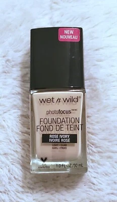 Wet n Wild PhotoFocus Foundation - Rose Ivory - 30ml/ 1.0 fl oz - Image 1 of 2