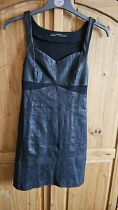 All Saints Leather Dress - Picture 1 of 9