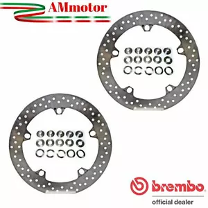 Discs Brembo Bmw R 1200 GS Adventure 2015 Brake Floating Pair Front Motorcycle - Picture 1 of 3