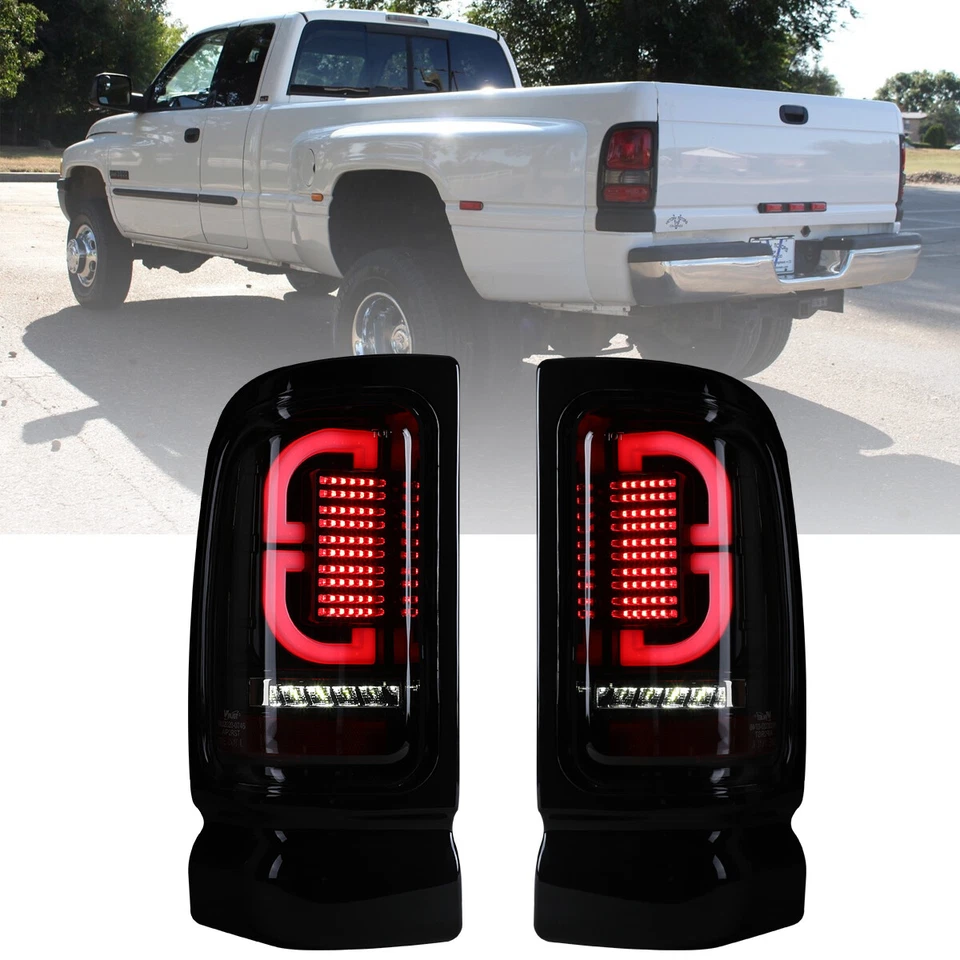 Tail Lights For 1994-2002 Dodge Ram 1500 Taillights Led Indicator Rear Lamps  — 第 1/4 张图片