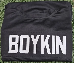 RAVENS MILES BOYKIN HANDSIGNIERTES SCHWARZES INDIVIDUELLES TRIKOT JSA COA  - Bild 1 von 2