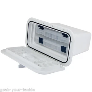 Fishing Tackle Box for Boat-Tackle Storage Plano Trays 2 Tray Saltwater Tackle - Picture 1 of 6