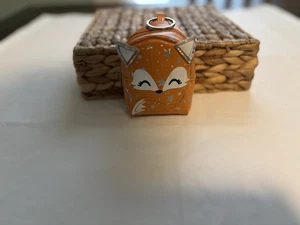 Rare CLAIRE'S SequinGlitter FOX Mini BackpackKeychain - Picture 1 of 4
