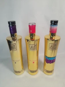 3 X au vodka empty bottles Inc Bubblegum Crafting Prop Repurpose Collectable - Picture 1 of 18