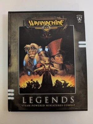 Warmachine Legends HC Book Steam Powered Miniatures Combat - Image 1 of 4