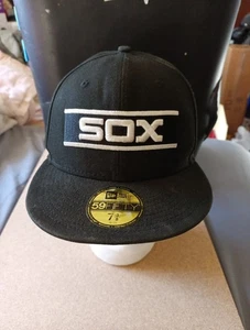 59 Fifty New Era Chicago White Sox eng anliegende Mütze Größe 7 3/8 - Bild 1 von 7