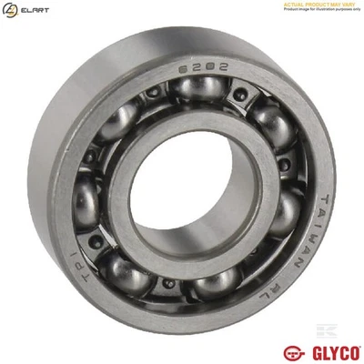 CRANKSHAFT BEARING H1076/5 0.25mm +0.25mm FOR 4AB/4BA/4BC/4CA/4CC/4DA/4EA 2.5L - Image 1 of 4