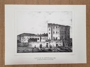 Castello di Sanfrè Alba Monarchia di Savoia Enr. Gonin F.lli Doyen Ristampa - Imagen 1 de 1