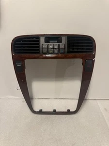 2001 - 2006 Acura MDX Center Dash Radio Air Vent Bezel Woodgrain Trim OEM FLAWED - Picture 1 of 6