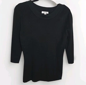 Suéter de punto negro Dressbarn talla XL - Imagen 1 de 7