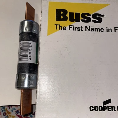 Buss Bussmann NON90 90A 250V Caja de fusibles única de 5 fusibles nueva caja abierta Foto 1 de 4
