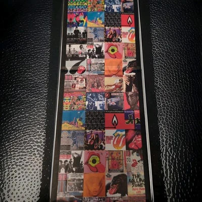 RARE!! Nixon x Rolling Stones Unisex Black Zebra/ Cheetah Time Teller OPP Watch - Image 1 of 4