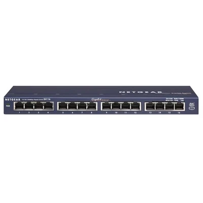 Netgear ProSAFE 16-Port Gigabit Unmanaged Desktop Switch 100/1000 Mbps - Image 1 of 4
